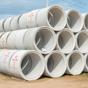 ท่อคอนกรีตเสริมเหล็กหล่อสำเร็จ สำหรับงานระบายน้ำ