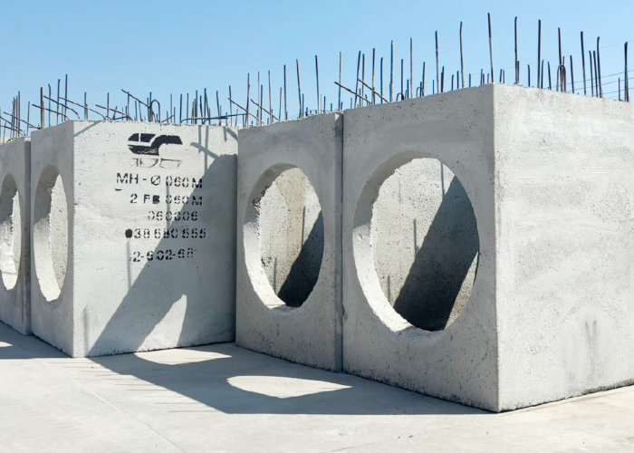 บ่อพักคอนกรีตเสริมเหล็ก ตามแบบมาตรฐาน SC