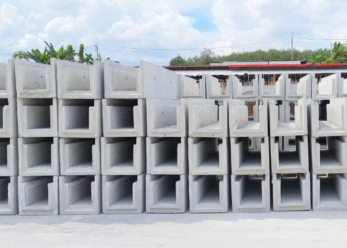 รางระบายน้ำคอนกรีต รูปตัวยู